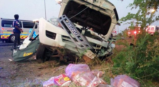 Thai Meatball-Truck Driver Killed In Crash