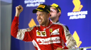 Sebastian Vettel Claims Victory In Singapore Grand Prix