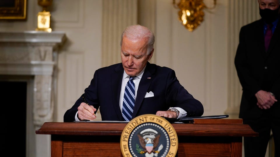 President Biden signs executive order