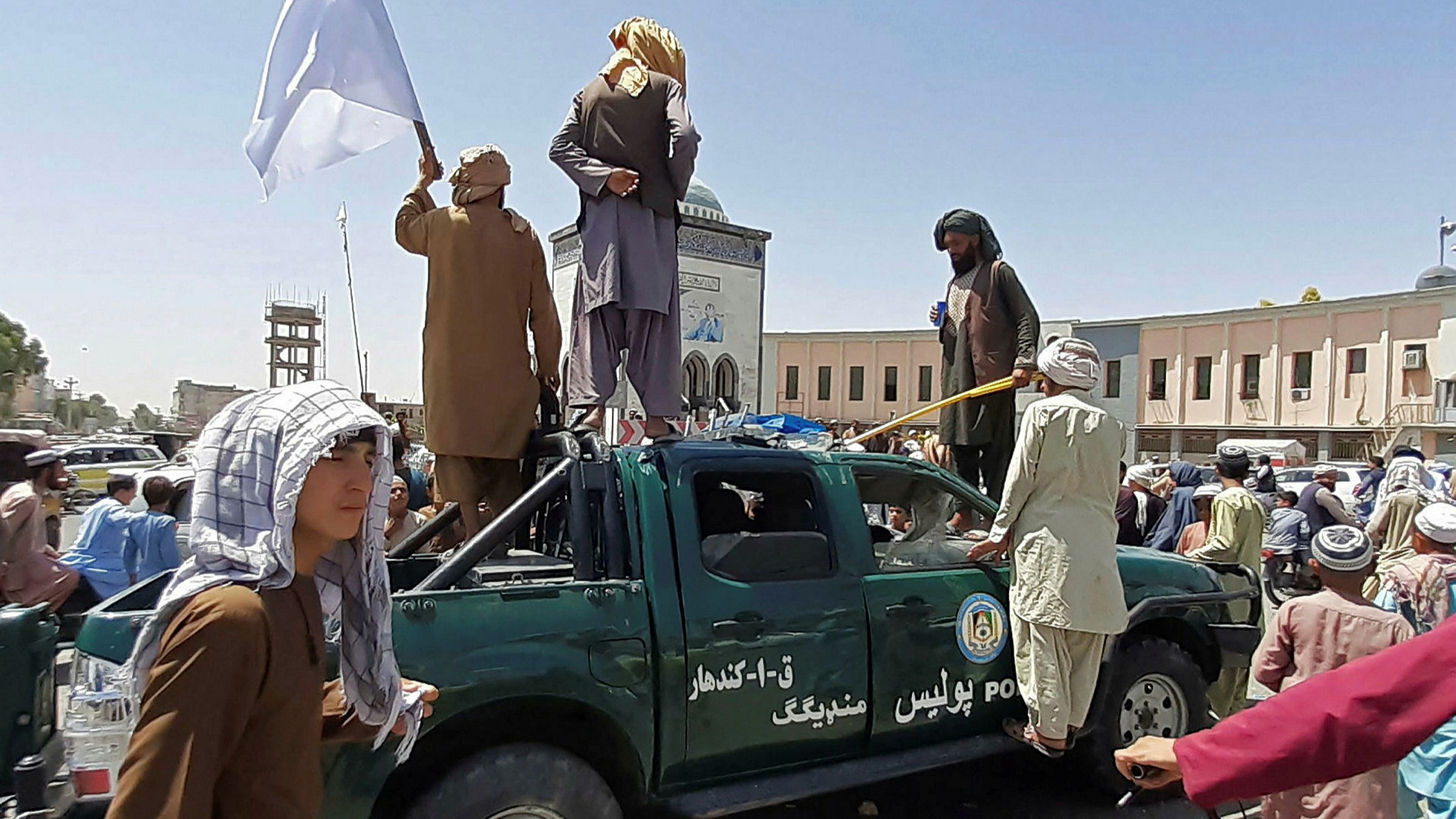 The Taliban captures Kabul