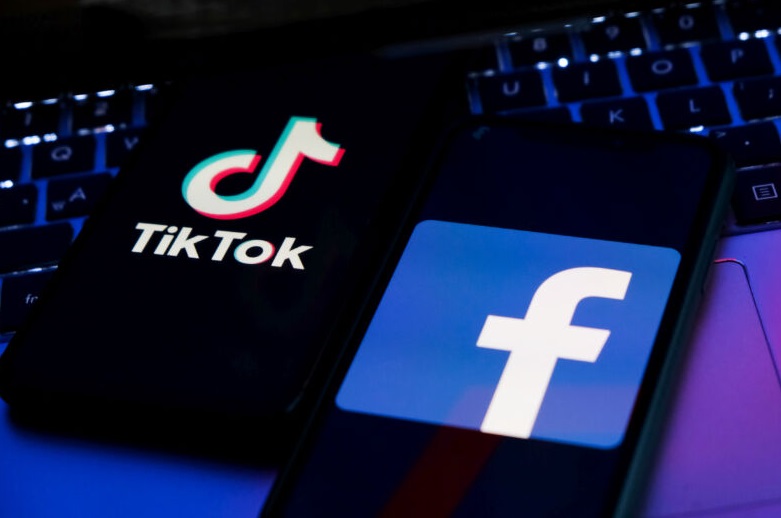 TikTok and Facebook
