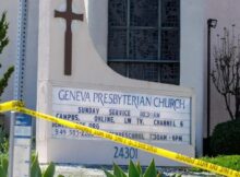 Geneva Presbyterian church, scene of a fatal attack