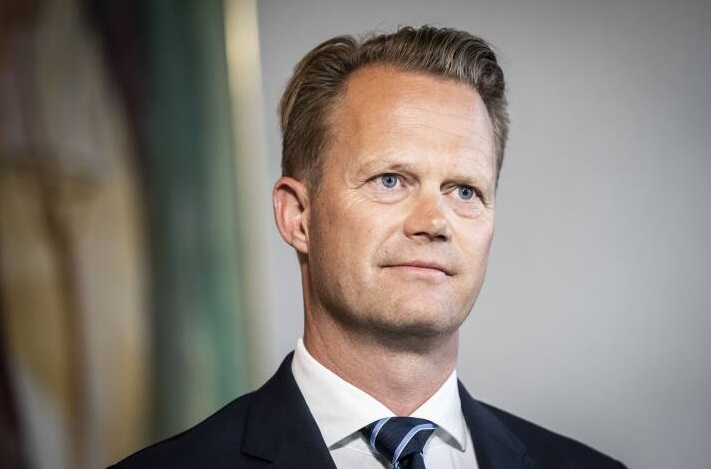 Danish foreign minister Jeppe Kofod