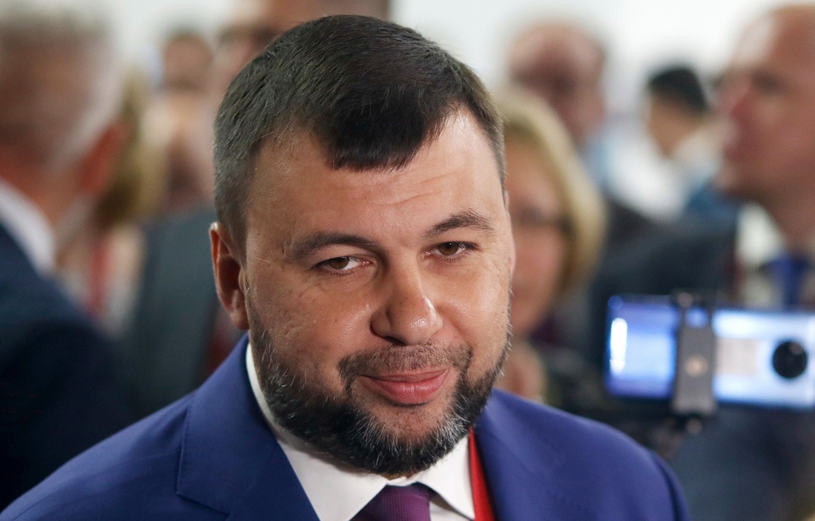 Denis Pushilin, head of the Donetsk People's Republic