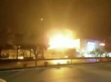 The explosion at the Iranian weapons complex
